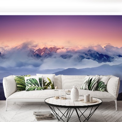 Mural de parede Montanhas Nubladas