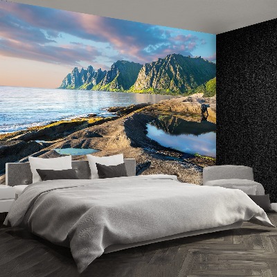 Mural de parede Montanhas Noruega