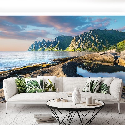 Mural de parede Montanhas Noruega