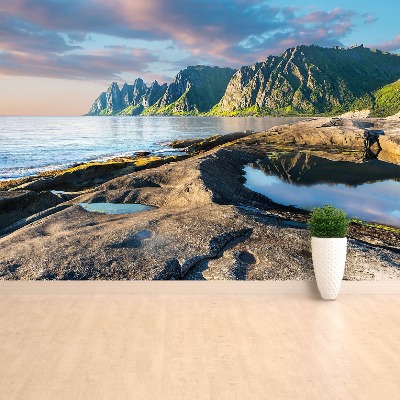 Mural de parede Montanhas Noruega