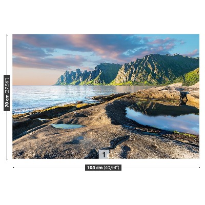 Mural de parede Montanhas Noruega