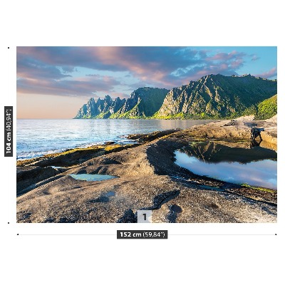 Mural de parede Montanhas Noruega