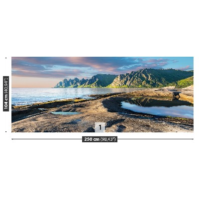 Mural de parede Montanhas Noruega