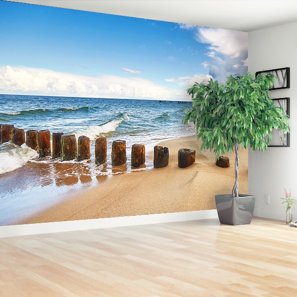 Mural de parede Praia Mar