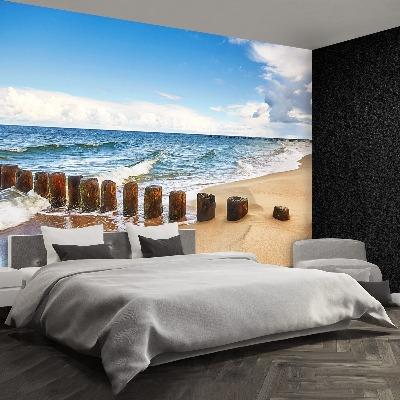 Mural de parede Praia Mar