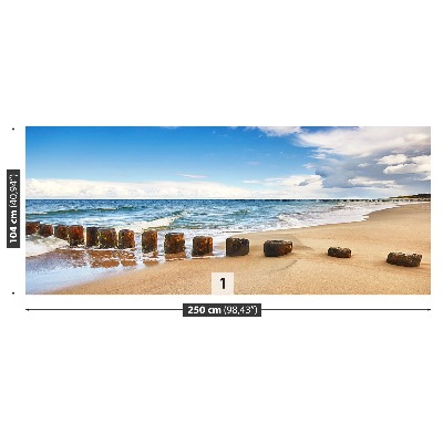 Mural de parede Praia Mar