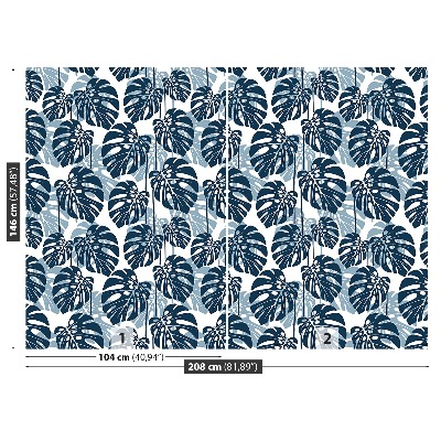 Mural de parede Folhas tropicais