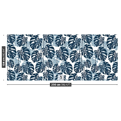 Mural de parede Folhas tropicais