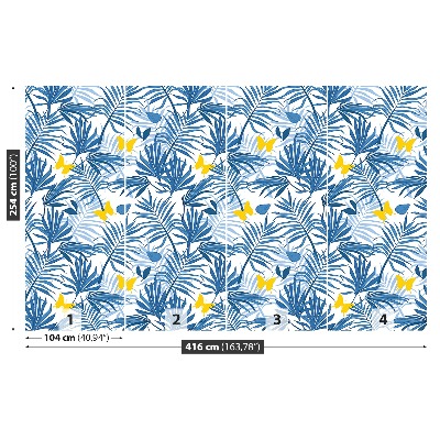 Papel de parede Folhas de palmeira