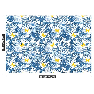 Papel de parede Folhas de palmeira