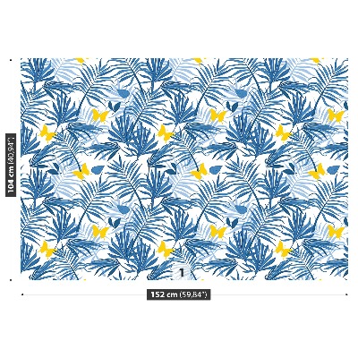 Papel de parede Folhas de palmeira