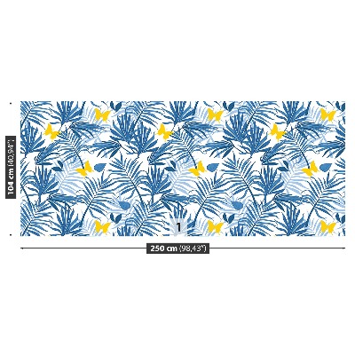 Papel de parede Folhas de palmeira