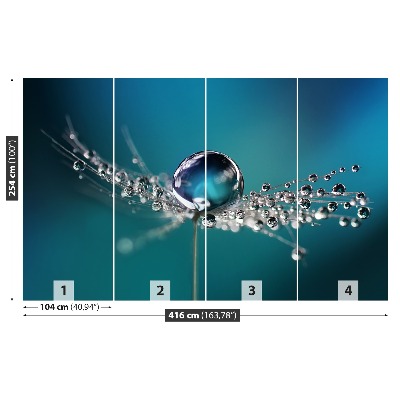 Papel de parede Gota de dente-de-leão