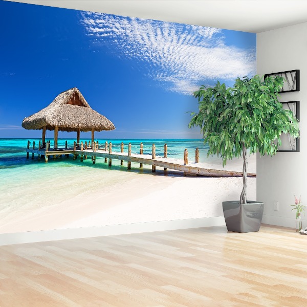 Papel de parede Praia branca