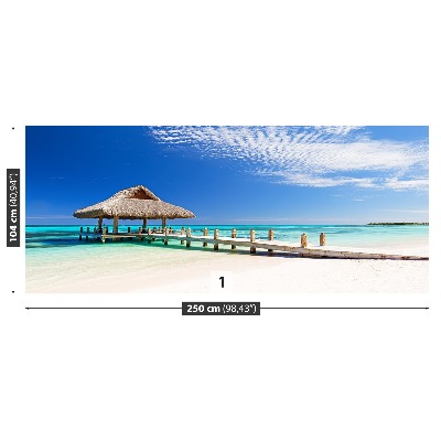 Papel de parede Praia branca