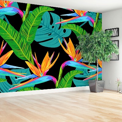Mural de parede Flores tropicais