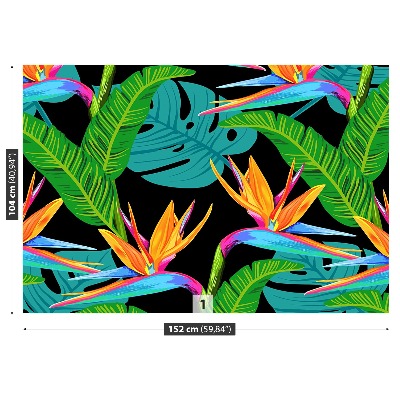 Mural de parede Flores tropicais