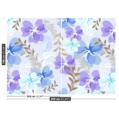 Papel de parede Flores