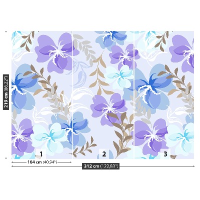 Papel de parede Flores