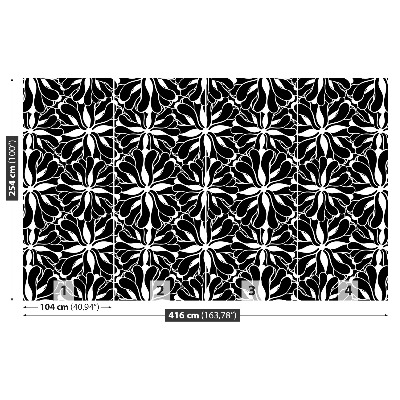 Mural de parede Padrão floral