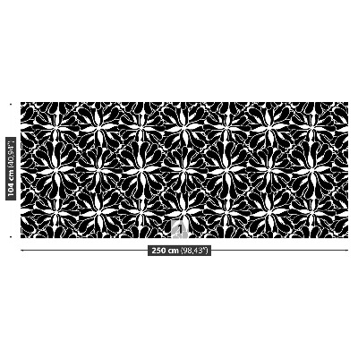 Mural de parede Padrão floral