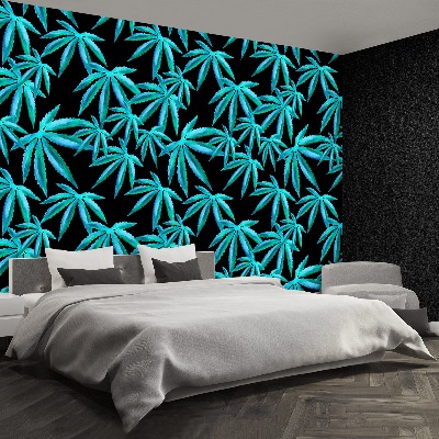 Mural de parede Folhas de cânhamo