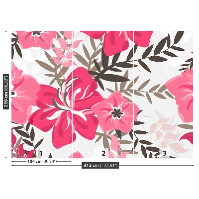 Mural de parede Flores