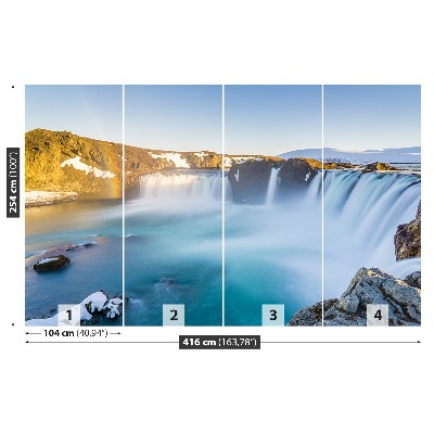 Mural de parede Cachoeira da Islândia