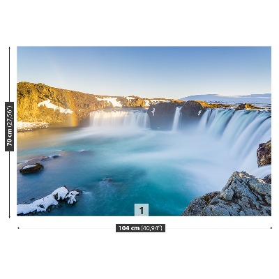 Mural de parede Cachoeira da Islândia