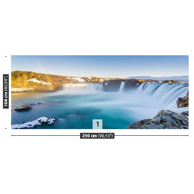 Mural de parede Cachoeira da Islândia