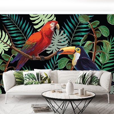 Mural de parede Arara Tucano