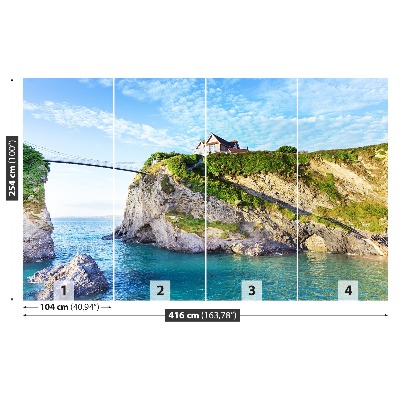 Mural de parede Costa oceânica