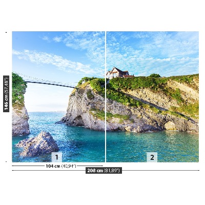 Mural de parede Costa oceânica