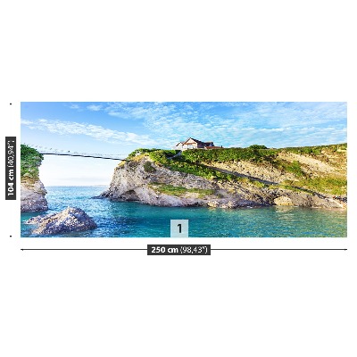 Mural de parede Costa oceânica