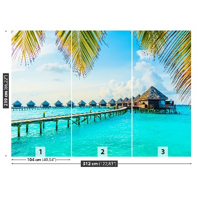 Papel de parede Maldivas tropicais