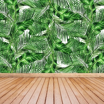 Papel de parede Folhas tropicais