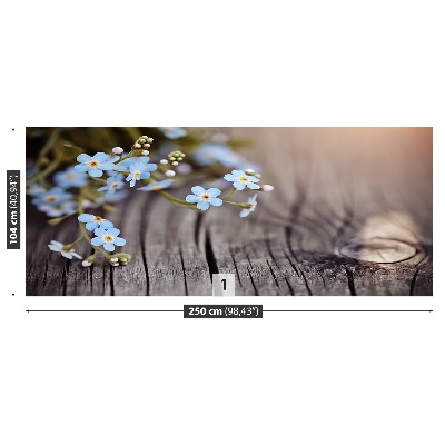 Mural de parede Miosótis