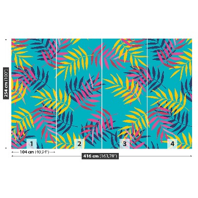 Mural de parede Folhas de palmeira