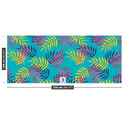 Mural de parede Folhas de palmeira