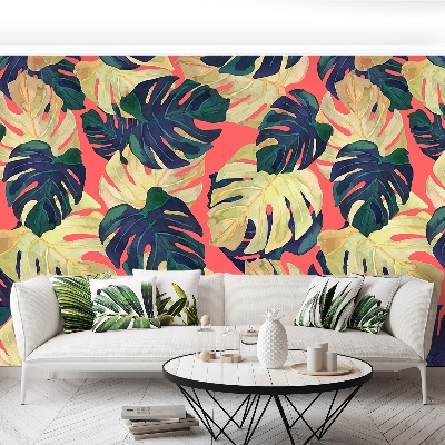 Papel de parede Folhas de Monstera