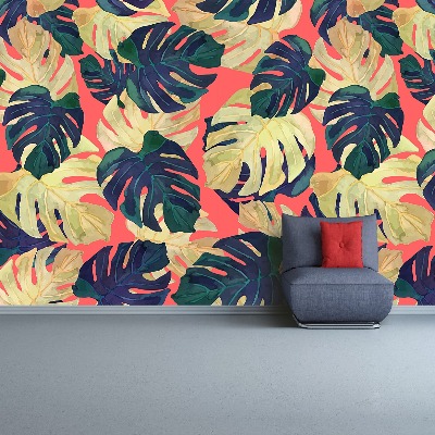 Papel de parede Folhas de Monstera