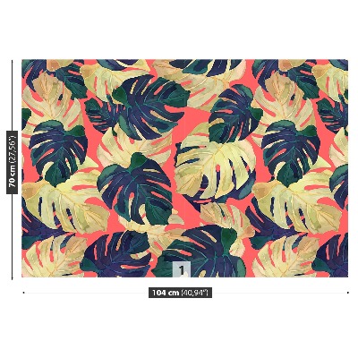 Papel de parede Folhas de Monstera