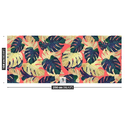 Papel de parede Folhas de Monstera