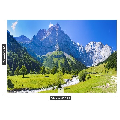 Mural de parede Panorama dos Alpes