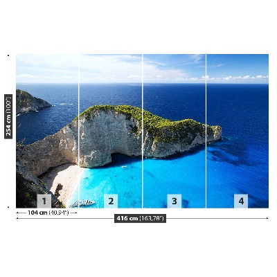 Mural de parede Praia de Navagio