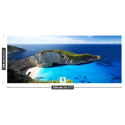 Mural de parede Praia de Navagio
