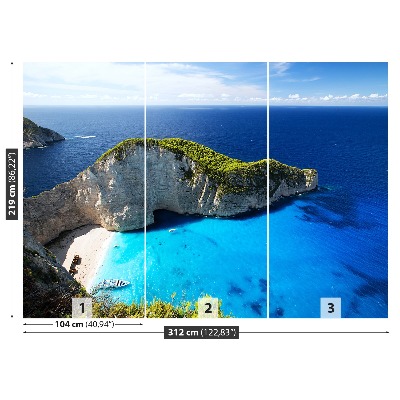Mural de parede Praia de Navagio