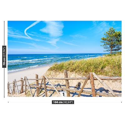 Papel de parede Praia de areia