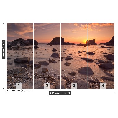 Papel de parede Costa do mar