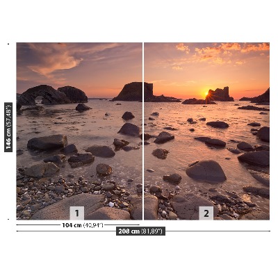 Papel de parede Costa do mar